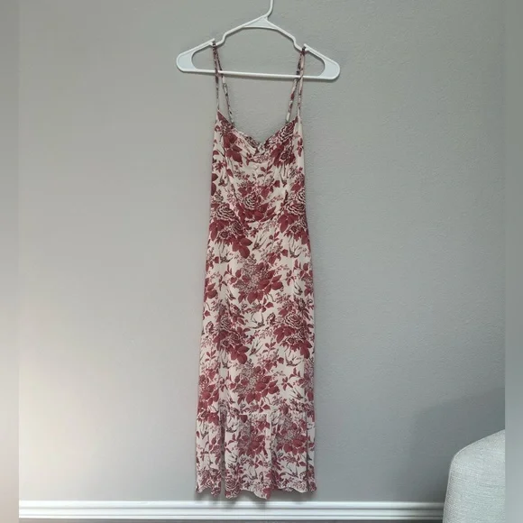 Reformation Emersyn Midi Dress in Toile De Jouy print Size 6 - Picture 7 of 15